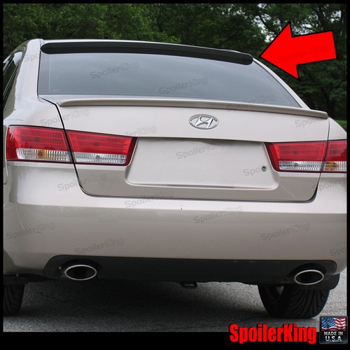 Rear roof spoiler window wing - rear,